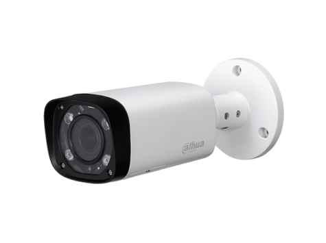Уличная видеокамера (4 в 1), 4Mп, цилиндрическая, DH-HAC-HFW1400RP-Z-IRE6-POC