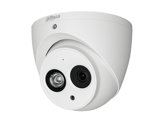 Видеокамера HDCVI купольная (4 в 1), 2Мп, DH-HAC-HDW1200EMP-POC-0280B