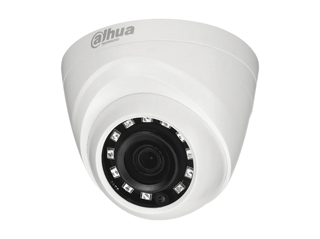Видеокамера HDCVI купольная (4 в 1), 1Мп, DH-HAC-HDW1000RP-0280B